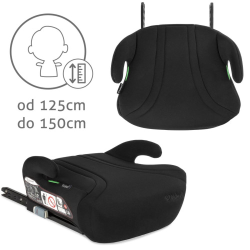 Автокресло-бустер Kidwell Bono Isofix 125-150 см black (KBIFBL) — 23320 Автокресло-бустер Kidwell Bono Isofix 125-150 см black (KBIFBL) — 23320