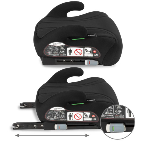 Автокресло-бустер Kidwell Bono Isofix 125-150 см black (KBIFBL) — 23320 Автокресло-бустер Kidwell Bono Isofix 125-150 см black (KBIFBL) — 23320