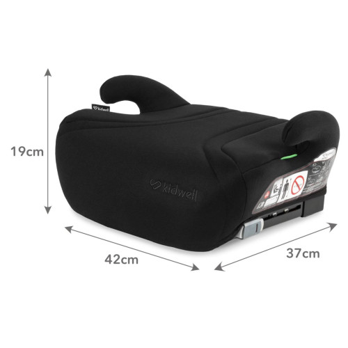 Автокресло-бустер Kidwell Bono Isofix 125-150 см black (KBIFBL) — 23320 Автокресло-бустер Kidwell Bono Isofix 125-150 см black (KBIFBL) — 23320