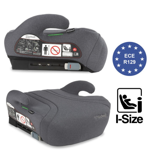 Автокрісло-бустер Kidwell Bono Isofix 125-150 см gray (KBIFGR) — 23319