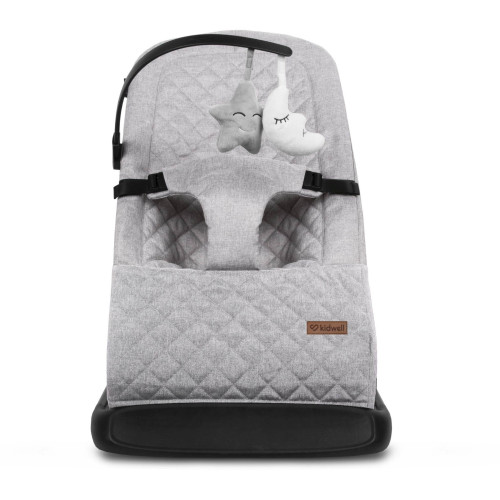 Дитяче крісло-гойдалка Kidwell Laro Full grey/blak (KLFGB) — 23417 Дитяче крісло-гойдалка Kidwell Laro Full grey/blak (KLFGB) — 23417