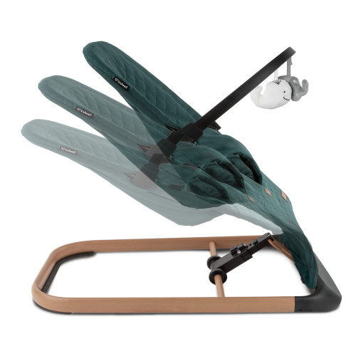 Детское кресло-качалка Kidwell Laro green-wooden (KLGRE/W) — 22887 Детское кресло-качалка Kidwell Laro green-wooden (KLGRE/W) — 22887