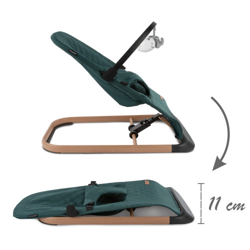 Детское кресло-качалка Kidwell Laro green-wooden (KLGRE/W) — 22887 Детское кресло-качалка Kidwell Laro green-wooden (KLGRE/W) — 22887