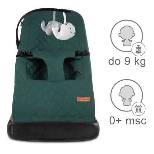 Детское кресло-качалка Kidwell Laro green-wooden (KLGRE/W) — 22887 Детское кресло-качалка Kidwell Laro green-wooden (KLGRE/W) — 22887