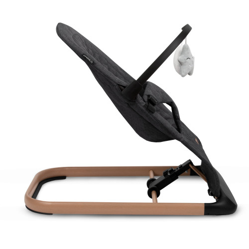 Дитяче крісло-гойдалка Kidwell Laro black-wooden (KLLB) — 22886 Дитяче крісло-гойдалка Kidwell Laro black-wooden (KLLB) — 22886