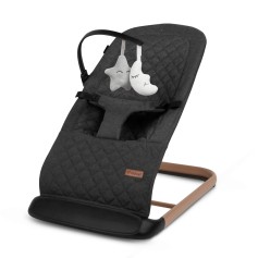 Дитяче крісло-гойдалка Kidwell Laro black-wooden (KLLB)