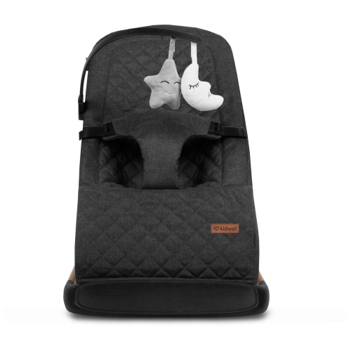 Дитяче крісло-гойдалка Kidwell Laro black-wooden (KLLB) — 22886 Дитяче крісло-гойдалка Kidwell Laro black-wooden (KLLB) — 22886