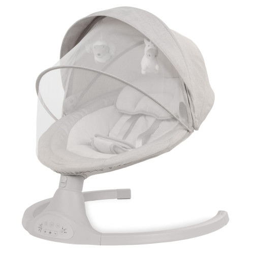 Дитяче крісло-гойдалка 2в1 Kidwell Luxi light melange (KLLM) — 22859