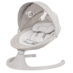 Дитяче крісло-гойдалка 2в1 Kidwell Luxi light melange (KLLM)