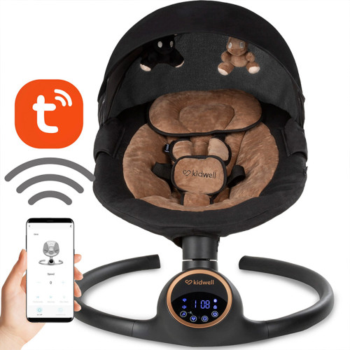 Заколисуючий центр 2в1 Kidwell Reve black/gold (KRBG) — 23330 Заколисуючий центр 2в1 Kidwell Reve black/gold (KRBG) — 23330