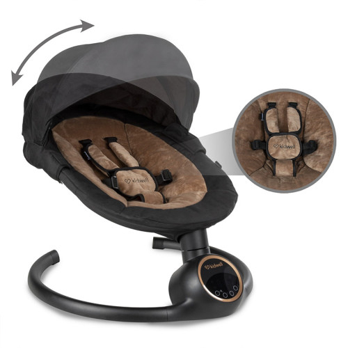 Заколисуючий центр 2в1 Kidwell Reve black/gold (KRBG) — 23330 Заколисуючий центр 2в1 Kidwell Reve black/gold (KRBG) — 23330