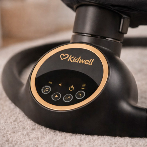 Заколисуючий центр 2в1 Kidwell Reve black/gold (KRBG) — 23330 Заколисуючий центр 2в1 Kidwell Reve black/gold (KRBG) — 23330