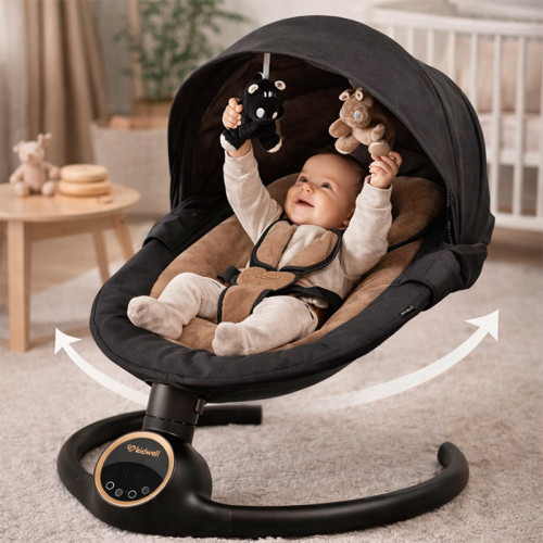 Заколисуючий центр 2в1 Kidwell Reve black/gold (KRBG) — 23330 Заколисуючий центр 2в1 Kidwell Reve black/gold (KRBG) — 23330