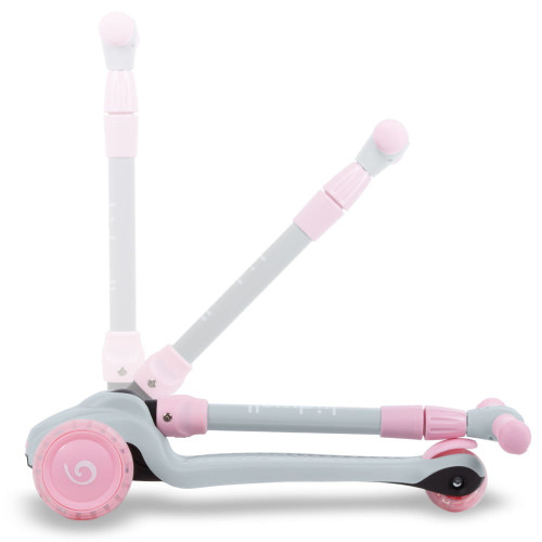 Дитячий триколісний самокат Kidwell Jax grey-pink (KJGP) — 22869 Дитячий триколісний самокат Kidwell Jax grey-pink (KJGP) — 22869