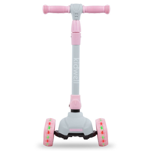 Дитячий триколісний самокат Kidwell Jax grey-pink (KJGP) — 22869 Дитячий триколісний самокат Kidwell Jax grey-pink (KJGP) — 22869