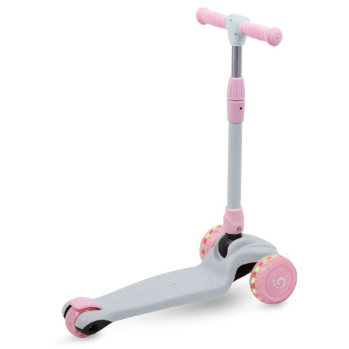 Дитячий триколісний самокат Kidwell Jax grey-pink (KJGP) — 22869 Дитячий триколісний самокат Kidwell Jax grey-pink (KJGP) — 22869