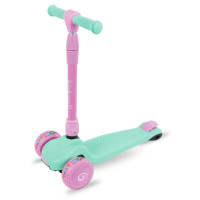 Детский трехколесный самокат Kidwell Jax mint-pink (KJMP)