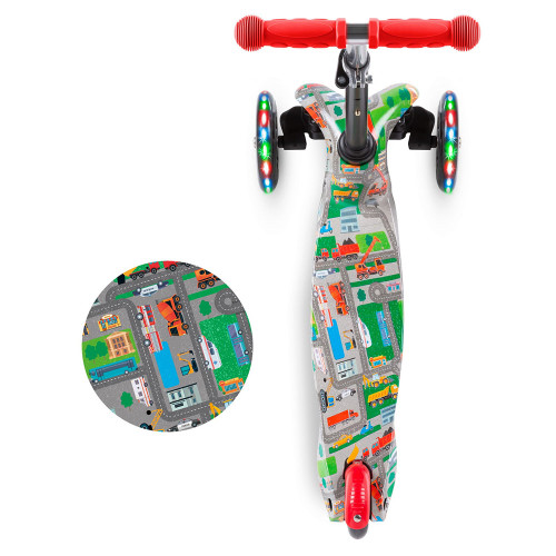 Дитячий триколісний самокат Kidwell Uno city (KUNOC) — 22865
