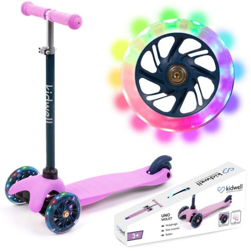 Дитячий триколісний самокат Kidwell Uno violet (KUNOV) — 22864