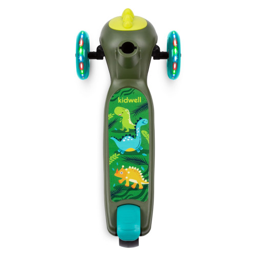 Детский балансировочный трехколесный самокат Kidwell Zoocar dinosaur (KLZDI) — 22878