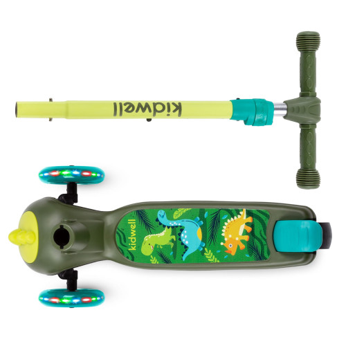 Детский балансировочный трехколесный самокат Kidwell Zoocar dinosaur (KLZDI) — 22878