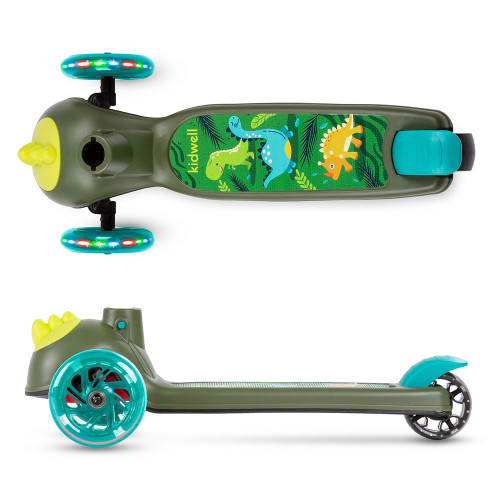 Детский балансировочный трехколесный самокат Kidwell Zoocar dinosaur (KLZDI) — 22878