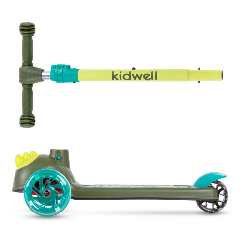 Детский балансировочный трехколесный самокат Kidwell Zoocar dinosaur (KLZDI) — 22878