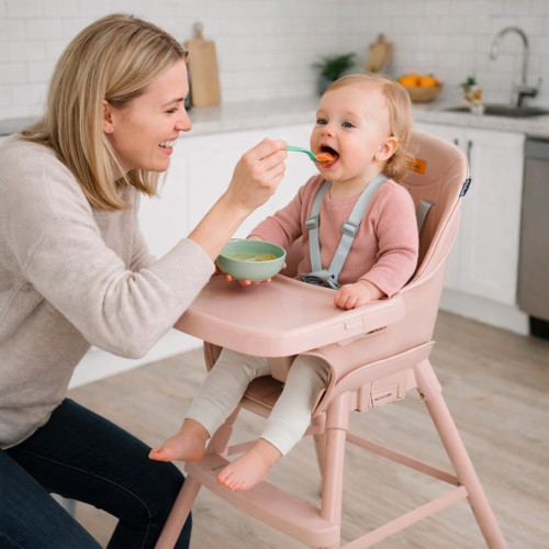 Дитячий стілець для годування Kidwell Eatan pink (KEP) — 23337 Дитячий стілець для годування Kidwell Eatan pink (KEP) — 23337