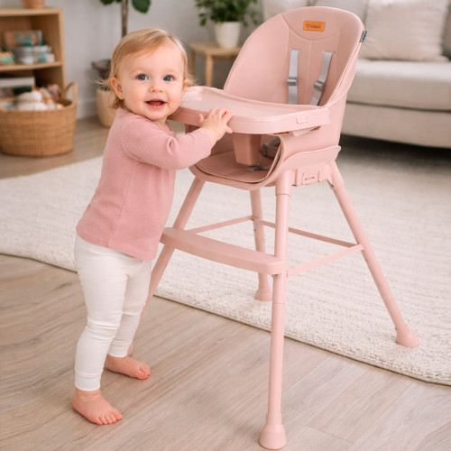 Дитячий стілець для годування Kidwell Eatan pink (KEP) — 23337 Дитячий стілець для годування Kidwell Eatan pink (KEP) — 23337