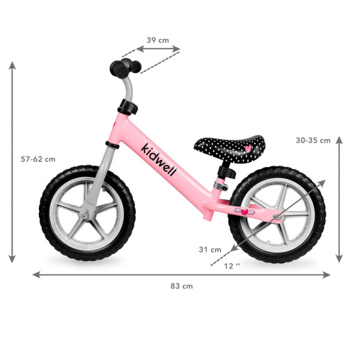 Велобіг дитячий Kidwell Rebel pink (KRP) — 22843