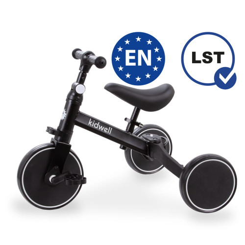 Дитячий велосипед 3в1 Kidwell Pico black (KPB) — 22854 Дитячий велосипед 3в1 Kidwell Pico black (KPB) — 22854