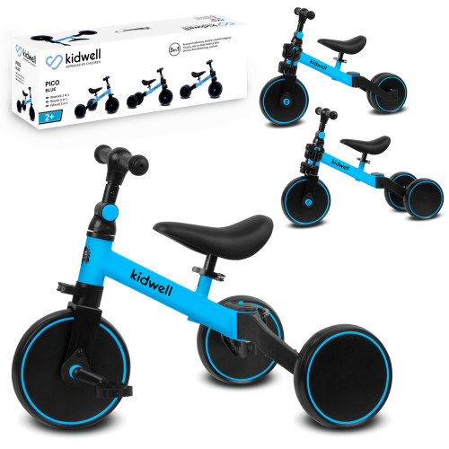 Дитячий велосипед 3в1 Kidwell Pico blue (KPPB) — 22857