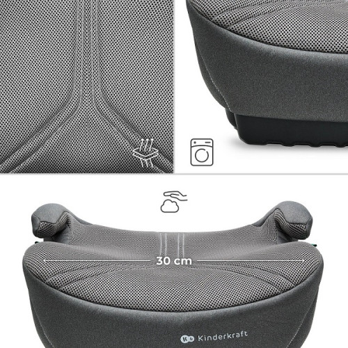 Автокрісло-бустер Kinderkraft i-Boost 2 Pro Gray (KCIBOO02GRYPR00) — 23855 Автокрісло-бустер Kinderkraft i-Boost 2 Pro Gray (KCIBOO02GRYPR00) — 23855