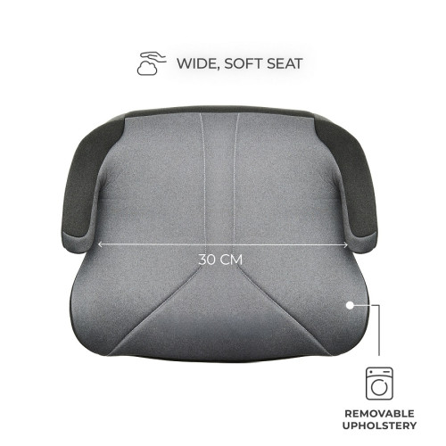 Автокресло-бустер Kinderkraft i-Boost 2 Grey (KCIBOO02GRY0000) — 23857