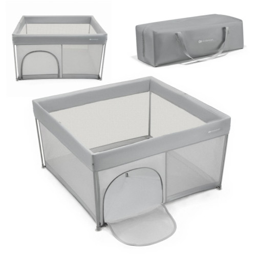 Дитячий манеж Kinderkraft Ziki Grey (301230) — 21670