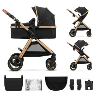 Универсальная коляска 2 в 1 Kinderkraft Esme Black (KSESME00BLK2000)