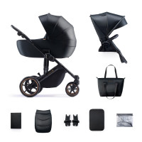 Універсальна коляска 2 в 1 Kinderkraft Prime 2 Venezian Black (KSPRIM02BLK2000)