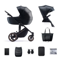 Універсальна коляска 2 в 1 Kinderkraft Prime 2 Venezian Black (KSPRIM02BLK2000)