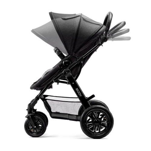 Универсальная коляска 3 в 1 Kinderkraft Moov Black (KKWMOOVBLK00NC) — 24616