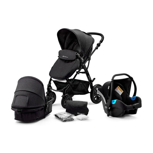 Універсальна коляска 3 в 1 Kinderkraft Moov Black (KKWMOOVBLK00NC)