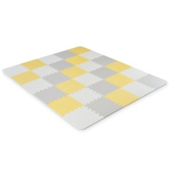 Килимок-пазл Kinderkraft Luno Yellow, 30 элементов (202463)