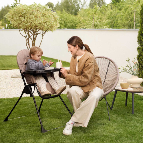 Дитячий стільчик для годування Kinderkraft Binci Beige (301239) — 21674 Дитячий стільчик для годування Kinderkraft Binci Beige (301239) — 21674