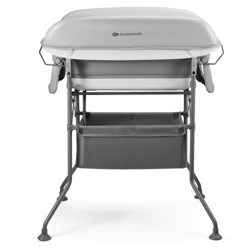 Столик пеленальний з ванночкою Kinderkraft Bubbly Grey (301253) — 21688