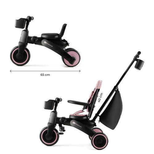Триколісний велосипед Kinderkraft Jazz 2 Pink (301227) — 21667