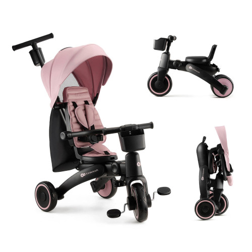 Триколісний велосипед Kinderkraft Jazz 2 Pink (301227) — 21667