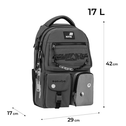 Рюкзак Kite Education Teens Swarm K26-2587M-4 — 25744