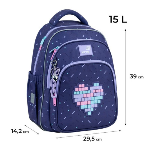 Рюкзак шкільний Kite Education Type Love K26-763M-2 — 25728 Рюкзак шкільний Kite Education Type Love K26-763M-2 — 25728