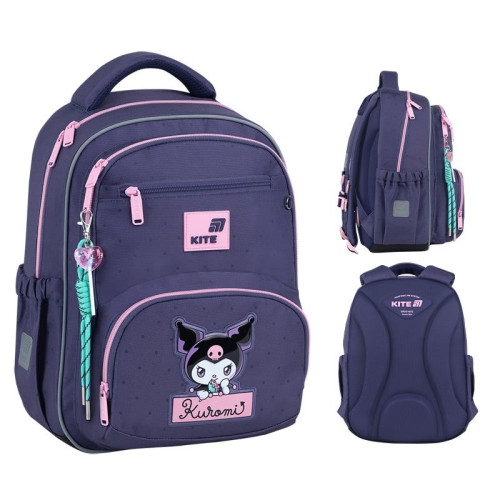 Рюкзак шкільний Kite Education Kuromi HK26-773M — 25733 Рюкзак шкільний Kite Education Kuromi HK26-773M — 25733
