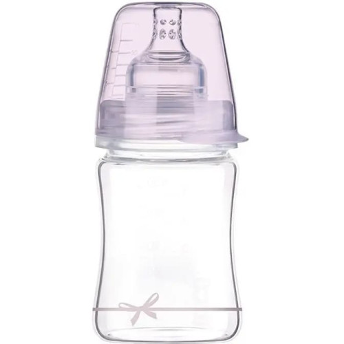 Пляшечка для годування скляна Lovi Diamond Glass Baby Shower girl, 150 мл (74/104girl)