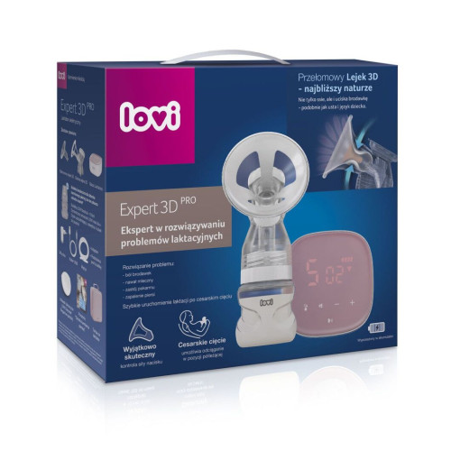 Молокоотсос электрический Lovi 2-фазный Expert 3D Pro (50/070exp) — 4881